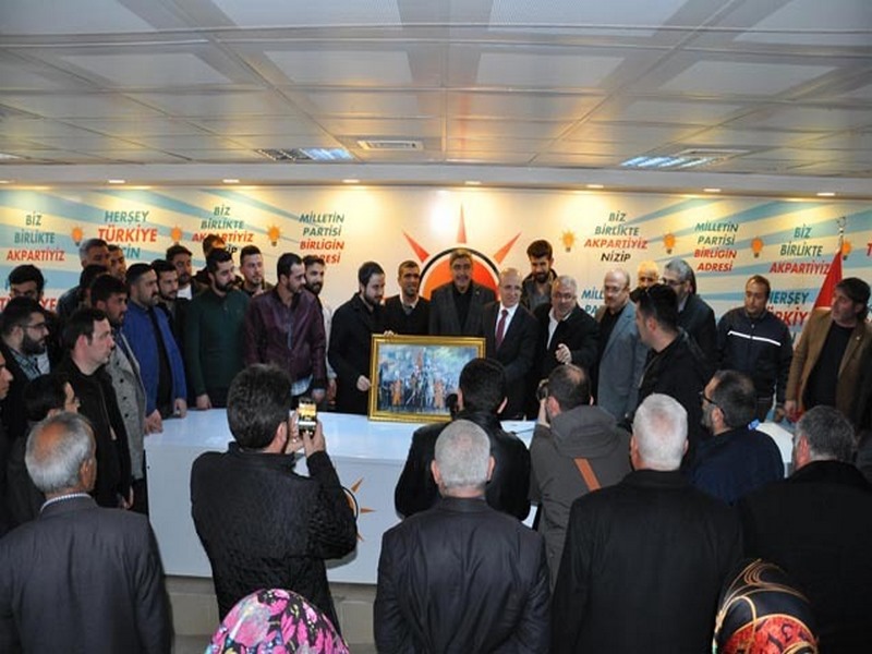 BAŞBAKAN YARDIMCISI ŞİMŞEK NİZİP E GELDİ