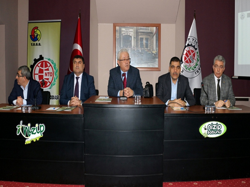 NTO DA NİZİP ORGANİZE SANAYİ BÖLGESİ KURA ÇEKİMİ YAPILDI