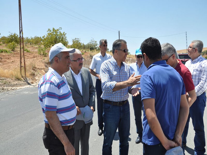 NİZİP DUBLE YOLA KAVUŞUYOR