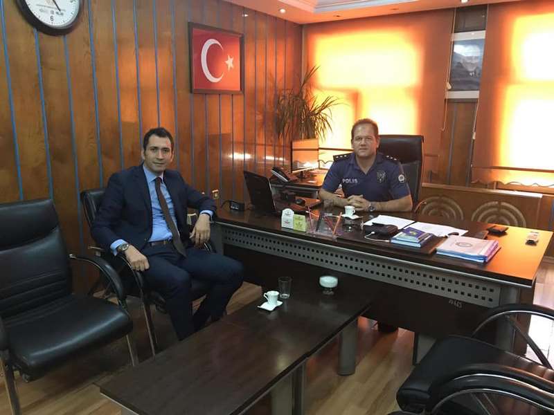 Denetimli Serbestlik Müdüründen kolluk kuvvetlerine ziyaret