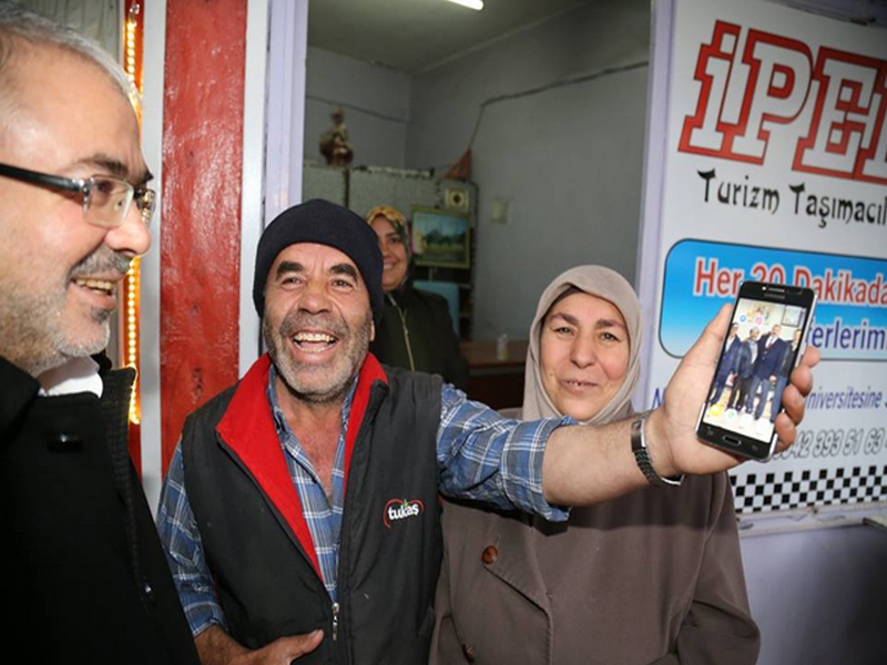 VATANDAŞ AKDOĞAN DAN MEMNUN