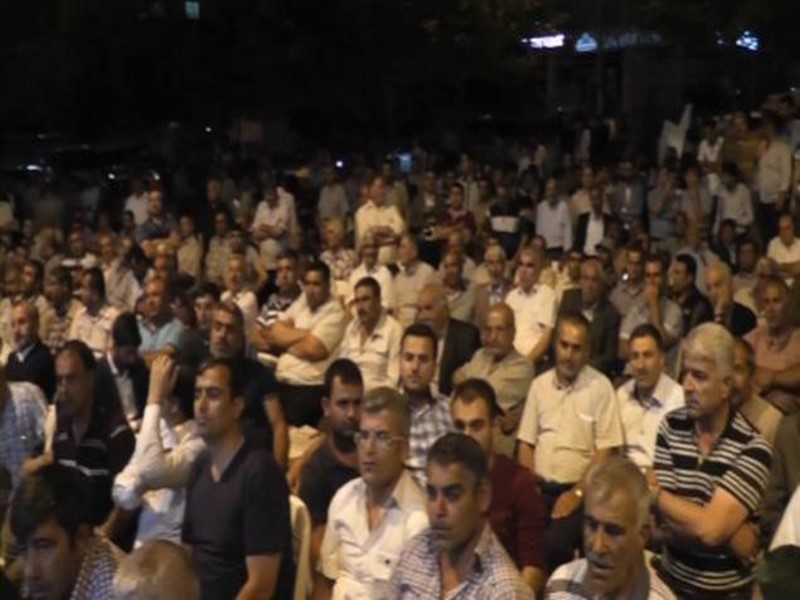 YUKARI OBA SAKİNLERİNDEN AK PARTİYE TAM DESTEK