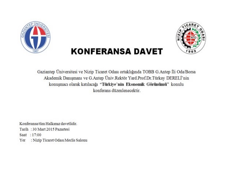 NTODAN SEMİNERE DAVET