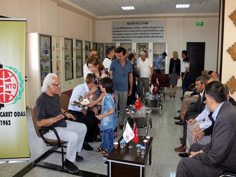 NİZİP TİCARET ODASI BAYRAMLAŞMA GELENEĞİNİ SÜRDÜRÜYOR