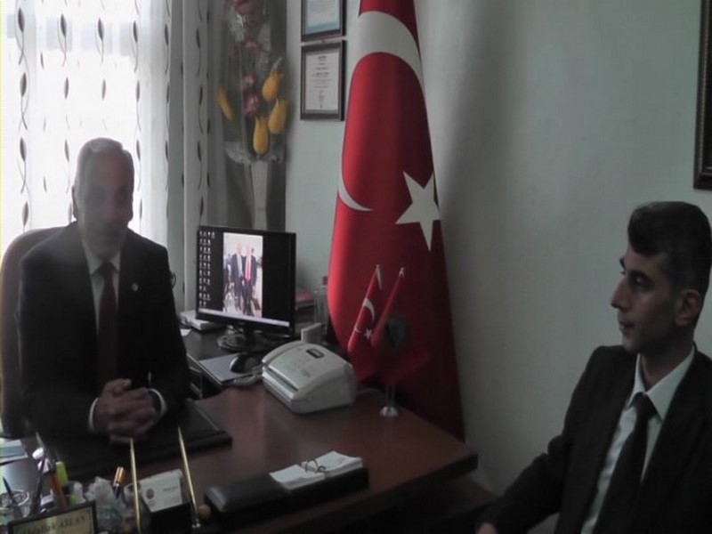 EMNİYET MÜDÜRÜNDEN EMEKLİLER DERNEĞİNE ZİYARET