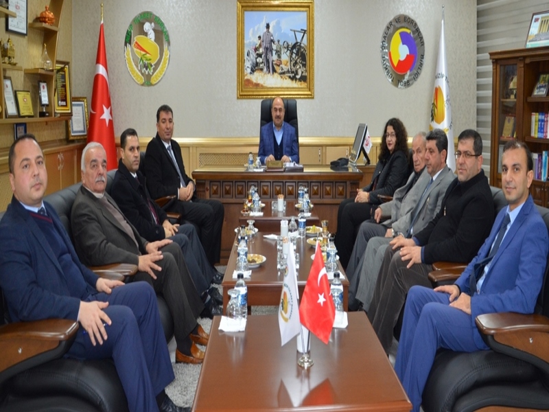 NİZİP VERGİ DAİRESİ NİZİP TİCARET BORSASINI ZİYARET ETTİ