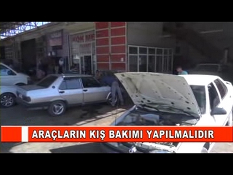 ARAÇLARIN KIŞ BAKIMI YAPILMALIDIR