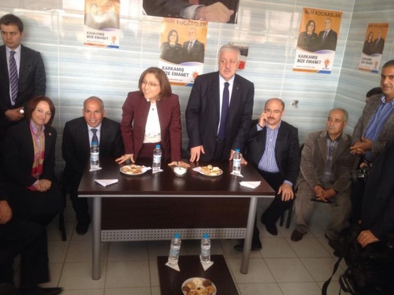 KARKAMIŞTA MUHTEŞEM MİTİNG