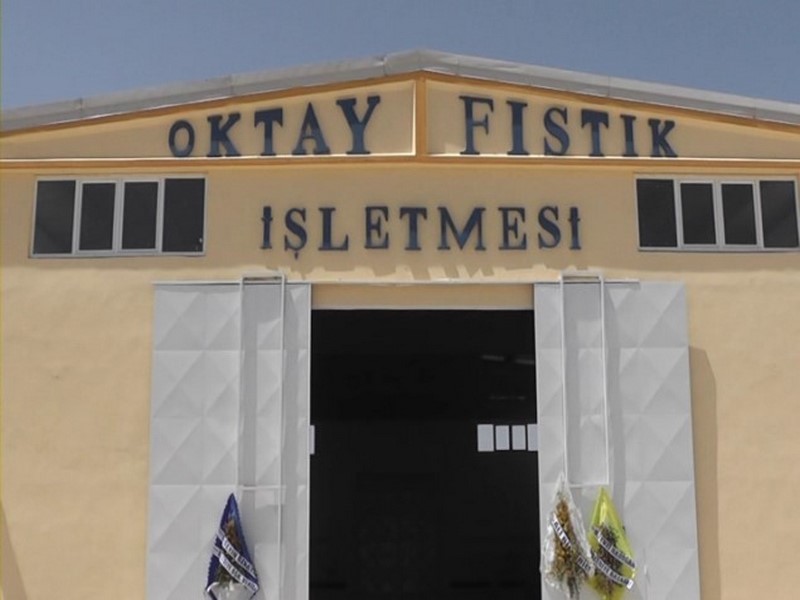 OKTAY FISTIK İŞLEME TESİSİ HİZMETE GİRDİ