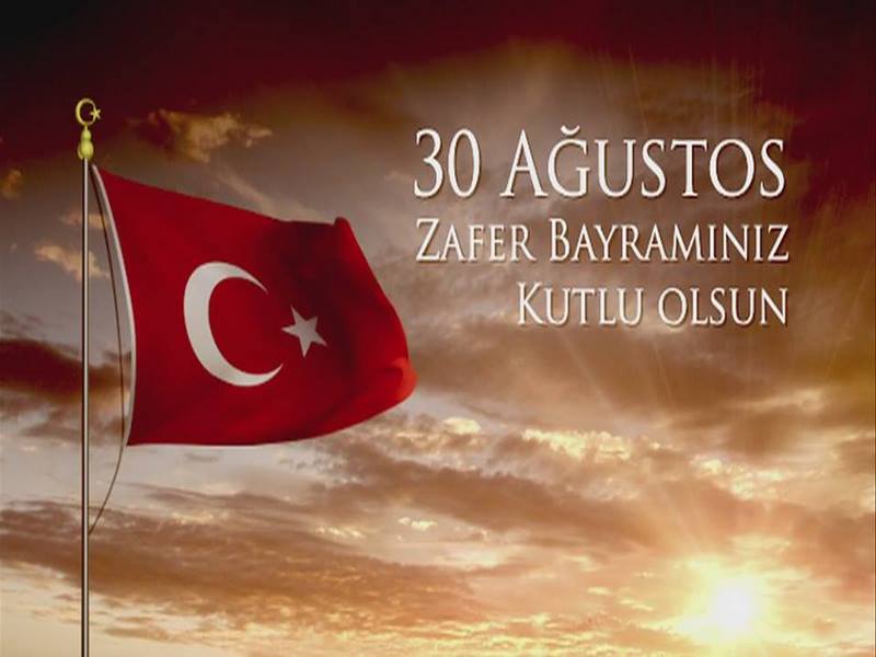 BAŞKAN İBRAHİM SARIDAN 30 AĞUSTOS ZAFER BAYRAMI MESAJI