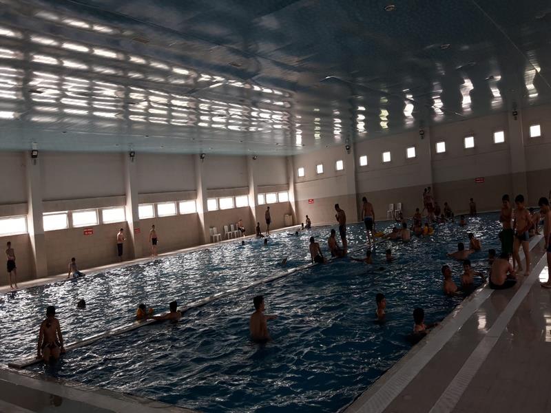GENÇLERİN YENİ GÖZDESİ OLİMPİK YÜZME HAVUZU