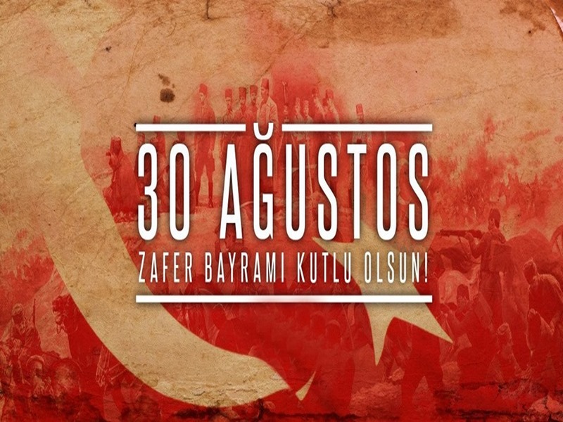 BAŞKAN İBRAHİM SARI DAN 30 AĞUSTOS ZAFER BAYRAMI MESAJI