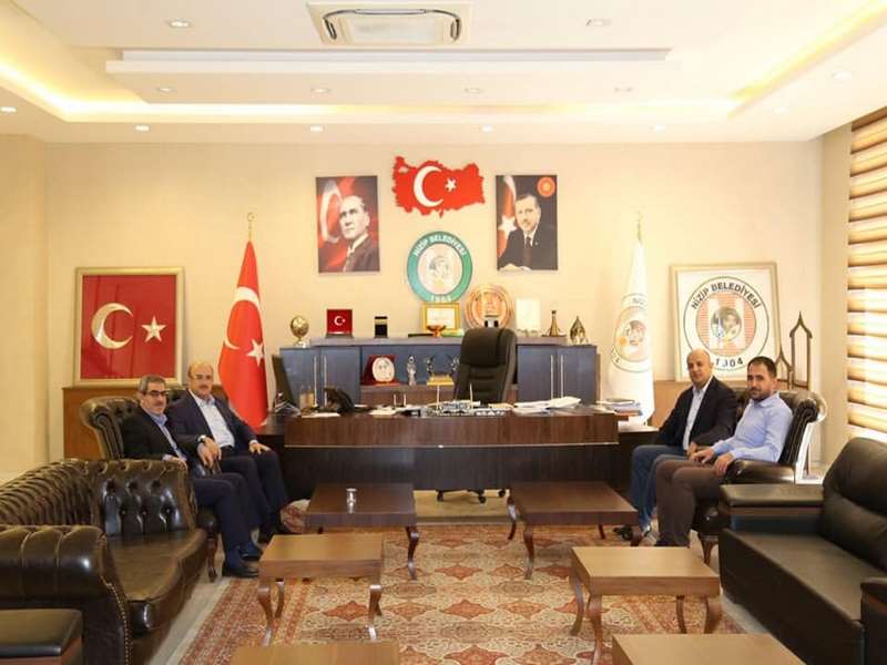 Milletvekili Kirazoğlun dan Başkan Sarı ya Hayırlı Olsun ziyareti