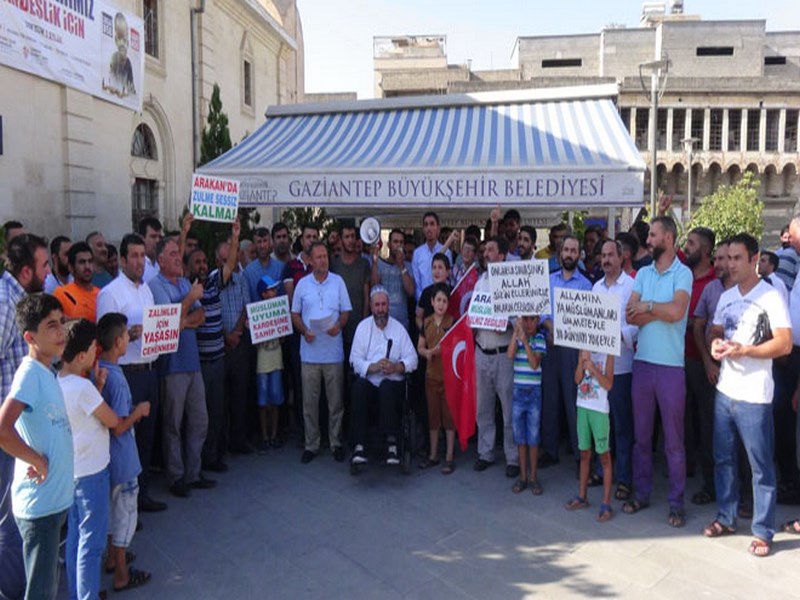 MİLLİ İRADE PLATFORMUNDAN ARAKAN A DESTEK