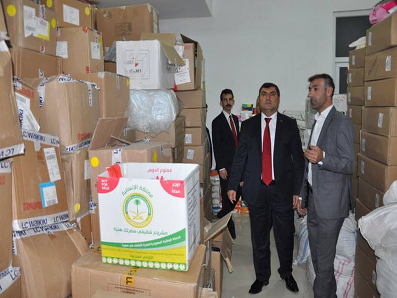 ŞAHİN VE AKDOĞAN DAN İHH YA ZİYARET